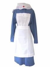 Ladies 1940s Vintage Wartime Nurse Uniform Size 18 - 20
